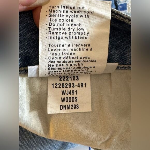 paige shorts Womens size 32 jimmy denim color woods Blue Cotton blend new - Picture 11 of 16